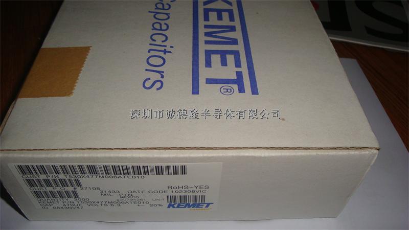 T530X477M006ATE010 470UF 6.3V 20% 7343 KEMET 貼片鉭電容 全系列供應(yīng)-T530X477M006ATE010盡在買(mǎi)賣(mài)IC網(wǎng)